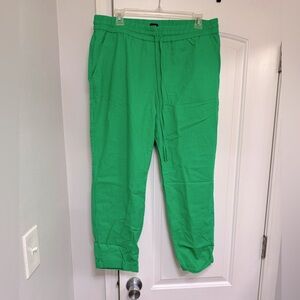 Worn one time only tapered J.Crew linen pant